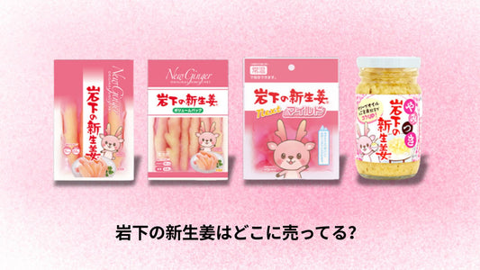 岩下の新生姜はどこに売ってる？
