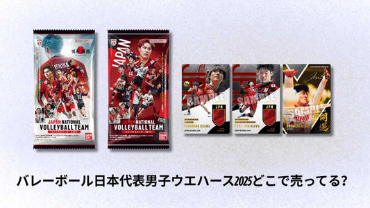 バレーボール日本代表男子ウエハース2025どこで売ってる？購入場所と最安値情報紹介